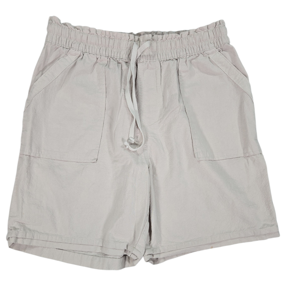Gloria Vanderbilt Wom Medium Khaki Cotton Pull On Shorts Spring Summer Casual